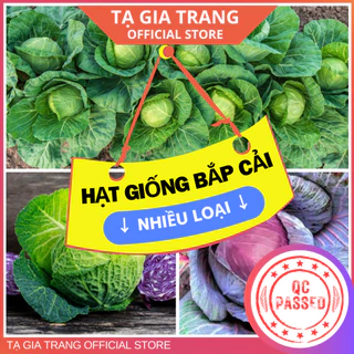 Hạt giống rau bắp cải các loại dễ trồng & đôc lạ