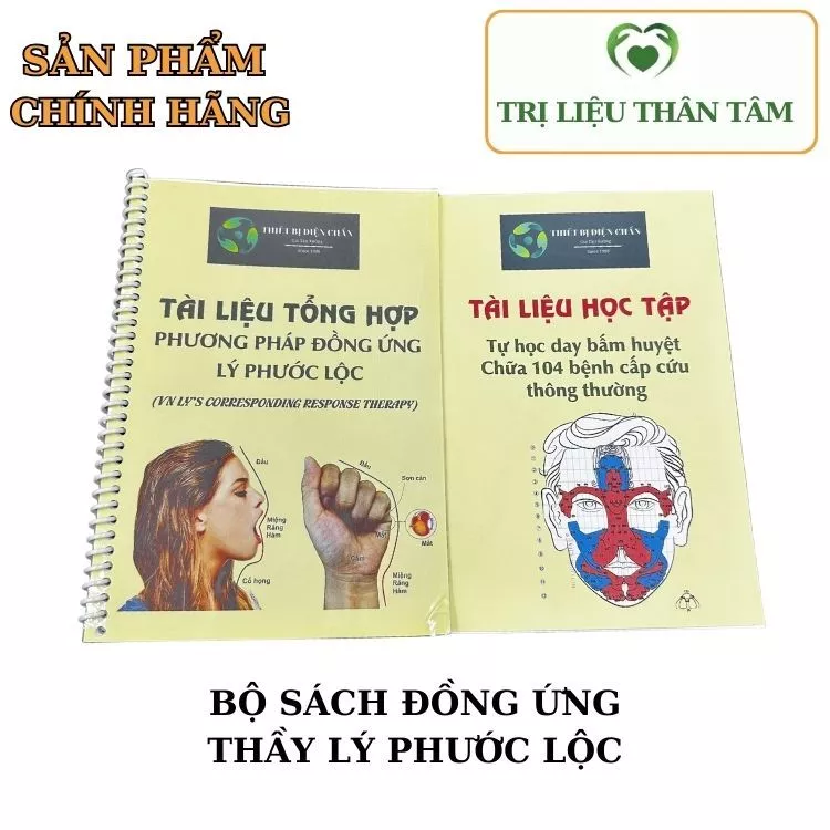 Tài Liệu Diện Chẩn Phương Pháp Đồng Ứng của Thầy Lý Phước Lộc tặng kèm tài liệu 104 huyệt cấp cứu