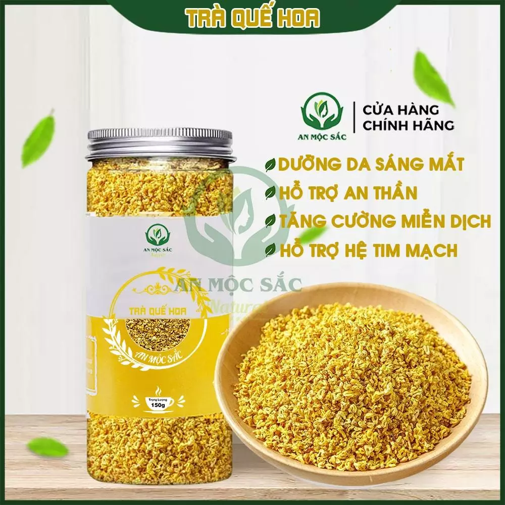 ✅[THƯỢNG HẠNG] Trà Quế Hoa (Mộc Hoa) Sấy Khô Đẹp Thượng Hạng tại An Mộc Sắc