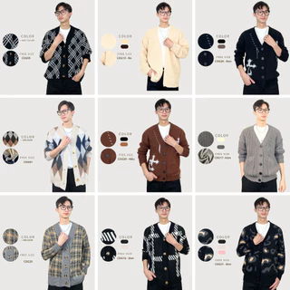 Áo Khoác Len Nam Cardigan Form Rộng Chất Len Dày Dặn Mẫu Mã Trẻ Trung, Cardigan Nam Thời Trang