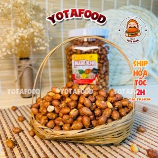 Đậu Phộng ( Lạc ) Cháy Tỏi 500gr tốt cho người ăn kiêng, giảm cân , eat clean từ Yotafood