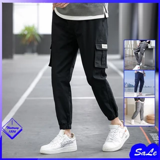 Quần Jogger Nam Nhiều Màu Chất Giãn Chéo Siêu Co Giãn JG4-686