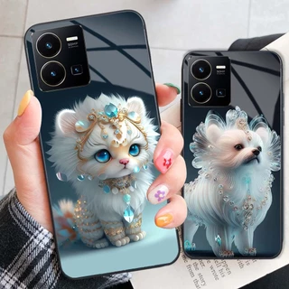 Ốp Lưng VIVO Y35 4G Thiết kế bộ 12 con giáp Cute Ngộ Nghĩnh