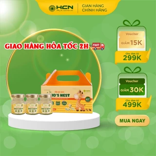 Hộp Yến Sào Cho Bé Hogi Kid Nest 42% Yến Giúp Trẻ Ăn Ngon Ngủ Ngon Tăng Sức Đề Kháng 6 Hũ x 70ml