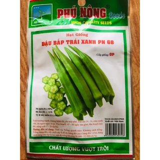 Hạt Giống Đậu Bắp Trái Xanh, Đậu Bắp Siêu Trái, Cao Sản Năng Suất Cao PHÚ NÔNG