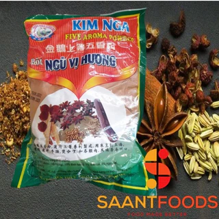 Bột Ngũ Vị Hương Kim Nga - Gói 500 Gram, 100 Gram