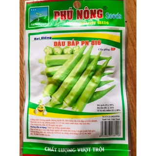 Hạt Giống Đậu Bắp 5 Cạnh , Đậu Bắp PN816 - Phú Nông Seeds - Gói 10g