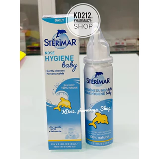 Xịt mũi Sterimar Nose Hygiene Baby giảm nghẹt mũi cho bé chai 50ml