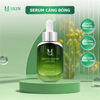 Serum Căng Bóng Da MQ Skin Chiết Xuất Nhân Sâm Ginseng Repair Ampoule Giúp Xóa Nếp Nhăn Mờ Thâm Nám 30ml