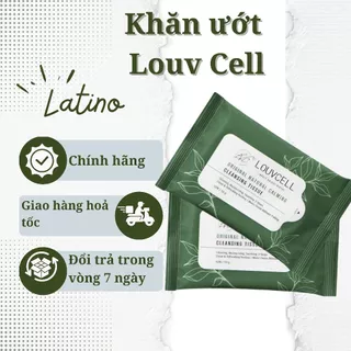 Khăn ướt tẩy trang Louv Cell original natural galming