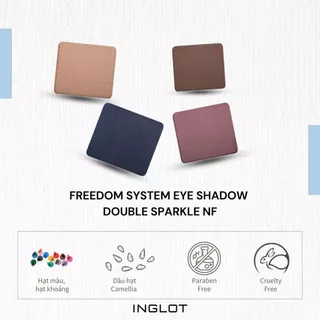 Lõi phấn mắt Freedom System Double Sparkle NF Inglot (3.4g)