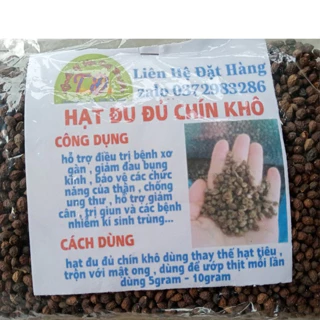 1kg hạt đu đủ chín khô