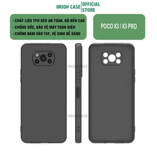 Ốp lưng Xiaomi Poco X3 / Poco X3 Pro chất liệu TPU dẻo, chống sốc và có bảo vệ camera