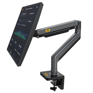 Arm màn hình máy tính NB G45 22-40 inch, bản nâng cấp của giá treo lcd F80, tải 15kg, xoay 360 độ