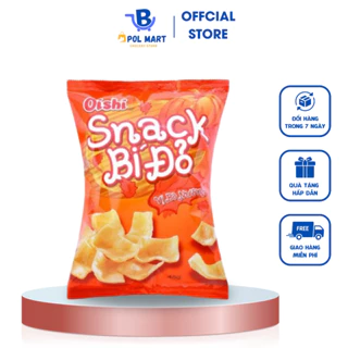 (Mã NSF02P130 giảm 30K) Bim bim oishi bịch 10 gói mix các vị ngẫu nhiên gói lớn gói nhỏ POL MART