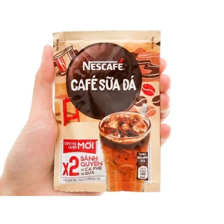 1 gói  Nescafe sữa đá sánh quyện dùng trải nghiệm.. chuẩn Gu.. thử là ghiền