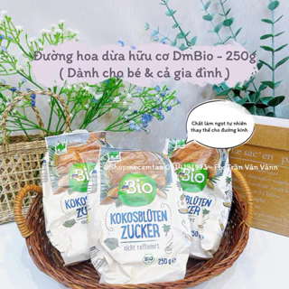 (Date: 10/2025) Đường hoa dừa hữu cơ DmBio - Gói 250g