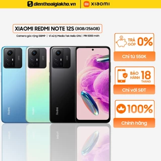 Điện Thoại Xiaomi Redmi Note 12S 8GB/256GB - Chính Hãng Bảo Hành 12 Tháng