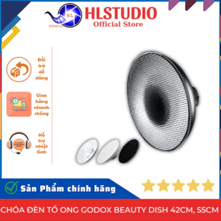 Chóa Đèn Tổ Ong Godox Beauty Dish 42cm 55cm - Chụp Ảnh Chuyên Nghiệp, Đẹp Lấp Lánh HL Studio