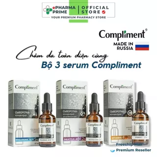 Serum Compliment Giúp Cấp Ẩm, Dưỡng Sáng, Se Khít Lỗ Chân Lông 27ml