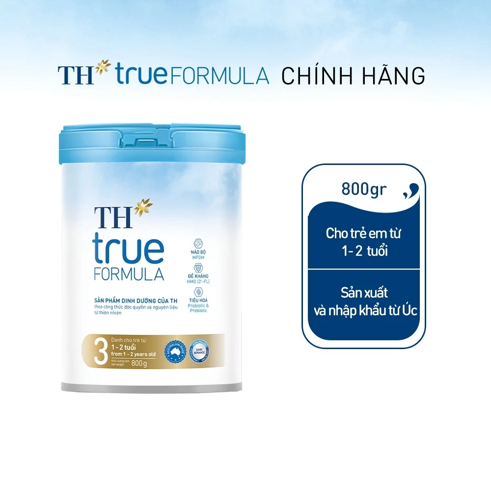 Sản phẩm dinh dưỡng cho trẻ từ 1-2 tuổi TH TRUE FORMULA #THTruemilk #Suachinhhang #Suabotchobe #Revodich