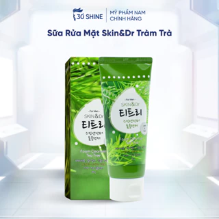 Sữa rửa mặt tràm trà cho da mụn Skin&dr 80g 30Shine phân phối chính hãng dưỡng ẩm trấng da