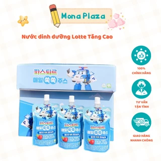 Nước Dinh Dưỡng LOTTE TĂNG CAO Cung Cấp Canxi Vitamin Giúp Xương Chắc Khỏe, Hỗ Trợ Phát Triển Chiều Cao Vượt Trội Cho Bé