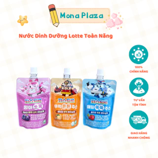 Nước Dinh Dưỡng LOTTE TOÀN NĂNG MIX 3 VỊ 100% Organic Hàn Quốc, Phát Triển Chiều Cao - Hỗ Trợ Hệ Tiêu hóa - Ăn Ngon