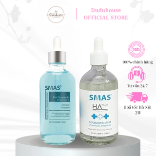 Serum SMAS Pro Vitamin B5 Hydra Serum, Hyaluronic Acid Premium Ampoule Cấp Ẩm, Dịu Da 100ml Duduhouse