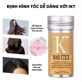 Sáp Wax tóc nam nữ IKT tạo kiểu và định hình tóc cả ngày, Sáp vuốt tóc IKT nhỏ gọn giữ nếp tóc con thần thánh 75g