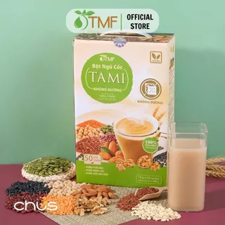 Bột ngũ cốc nảy mầm Tami không đường 900g TÂM MINH FOODS dinh dưỡng giảm cân ăn kiêng