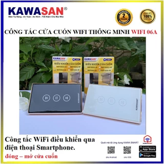 Công tắc wifi điều khiển cửa cuốn qua điện thoại WIFI 06A