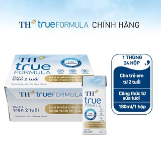 Date T10 Sữa tươi công thức TH True Formula 180ml ( 180mk x 24) #THTruemilk #shopmesua #Suachobeyeu