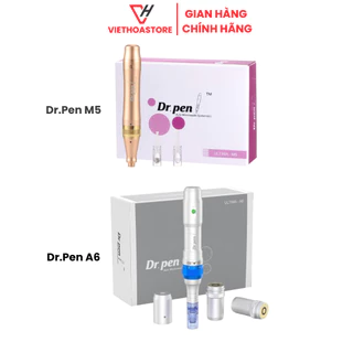 Máy Phi Kim, Máy Lăn Kim Dr Pen M5, Dr Pen A6 Tích Điện Cấy Tảo, Cấy Trắng