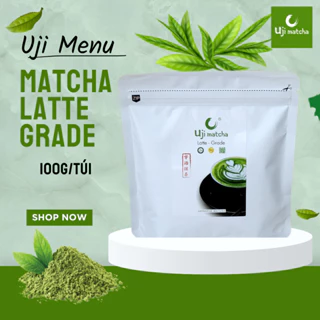 Bột trà xanh Matcha Latte Grade nguyên chất gói 100g – Không đường, sữa