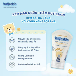 Kem bôi đa năng làm dịu da cho bé Kutieskin 30g (Gấu)