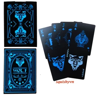 (mới về) Bộ Bài Tây POKER Chất Liệu Nhựa PVC Chống Thấm Nước - Bài tú lơ khơ nhựa