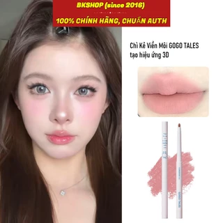 [GOGOTALES] Chì [Bút] Kẻ Viền Môi GOGO TALES Velvel Fog Lipliner tạo hiệu ứng 3D GT531