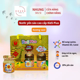 (Trợ ship) Lốc 6 hủ yến sào cao cấp cho bé Sunnest Kids Plus