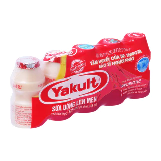 SỮA CHUA UỐNG LÊN MEN YAKULT 1 LỐC (5 CHAI X 65ML)