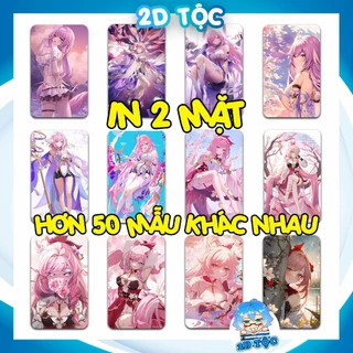 [HÀNG CÓ SẴN] Ảnh Card Thẻ Bo Góc in 2 mặt Elysia Game Honkai Impact 3rd - Giấy Dày Cứng - Có Cán Màng – 2D Tộc Shop