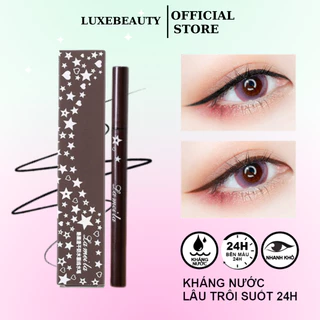 Bút Kẻ Mắt vỏ hình ngôi sao nâu không thấm nước, không trôi, không lem - LuxeBeauty