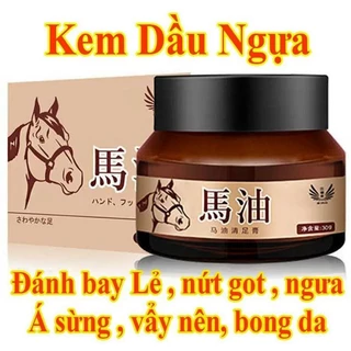 Kem dầu ngựa làm mềm da