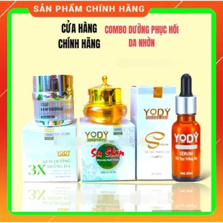 COMBO DƯỠNG TRẮNG NGỪA NÁM MỤN PHƯƠNG ANH (SERUM DA KHÔ + KEM NGÀY 3X + KEM ĐÊM SU SKIN)