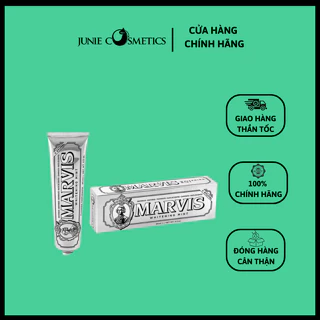 HÀNG CHÍNH HÃNG Kem Đánh Răng Marvis Whitening Mint 85ml - Làm Trắng Răng