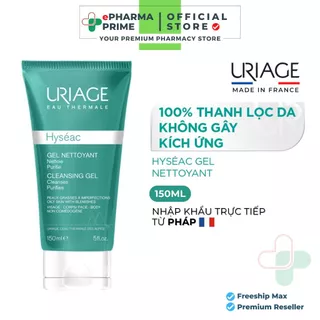 Sữa Rửa Mặt Uriage Hyseac Gel Nettoyant Cho Da Dầu Mụn, Hỗn Hợp 150ml