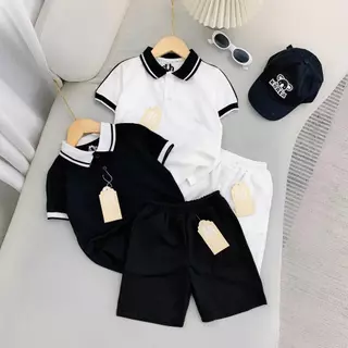 Set bộ quần áo cho bé trai phong cách hàn quốc siêu đẹp, chất vải Cotton co giãn thoáng mát- Size từ 10-35kg