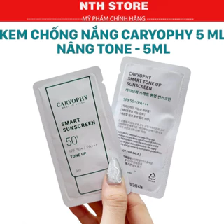 Kem Chống Nắng Đa Chức Năng Caryophy Smart Sunscreen Tone Up SPF50+/Pa+++ 5ml