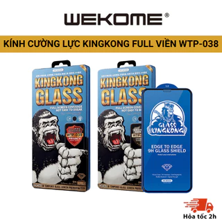 [ 12 Mini / 13 Mini ] Kính Cường Lực KingKong Full Màn WEKOME 038 Chính Hãng Mẫu Mới Nhất Chống Vỡ Viền