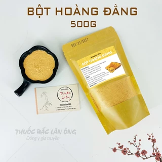 Bột hoàng đằng 500g, hàng nguyên chất, không pha trộn - Lãn Ông